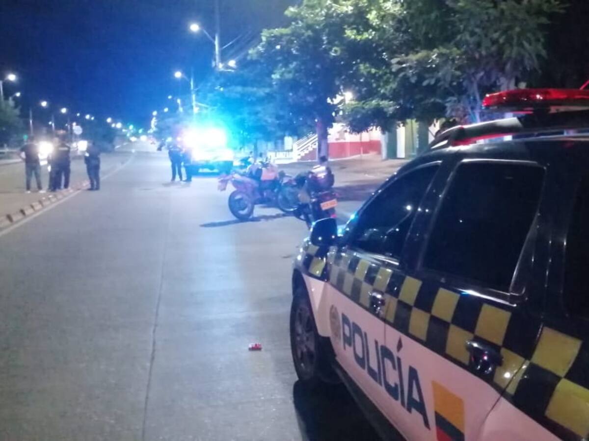 Policía dio de baja a dos presuntos atracadores tras una persecución en Cartagena