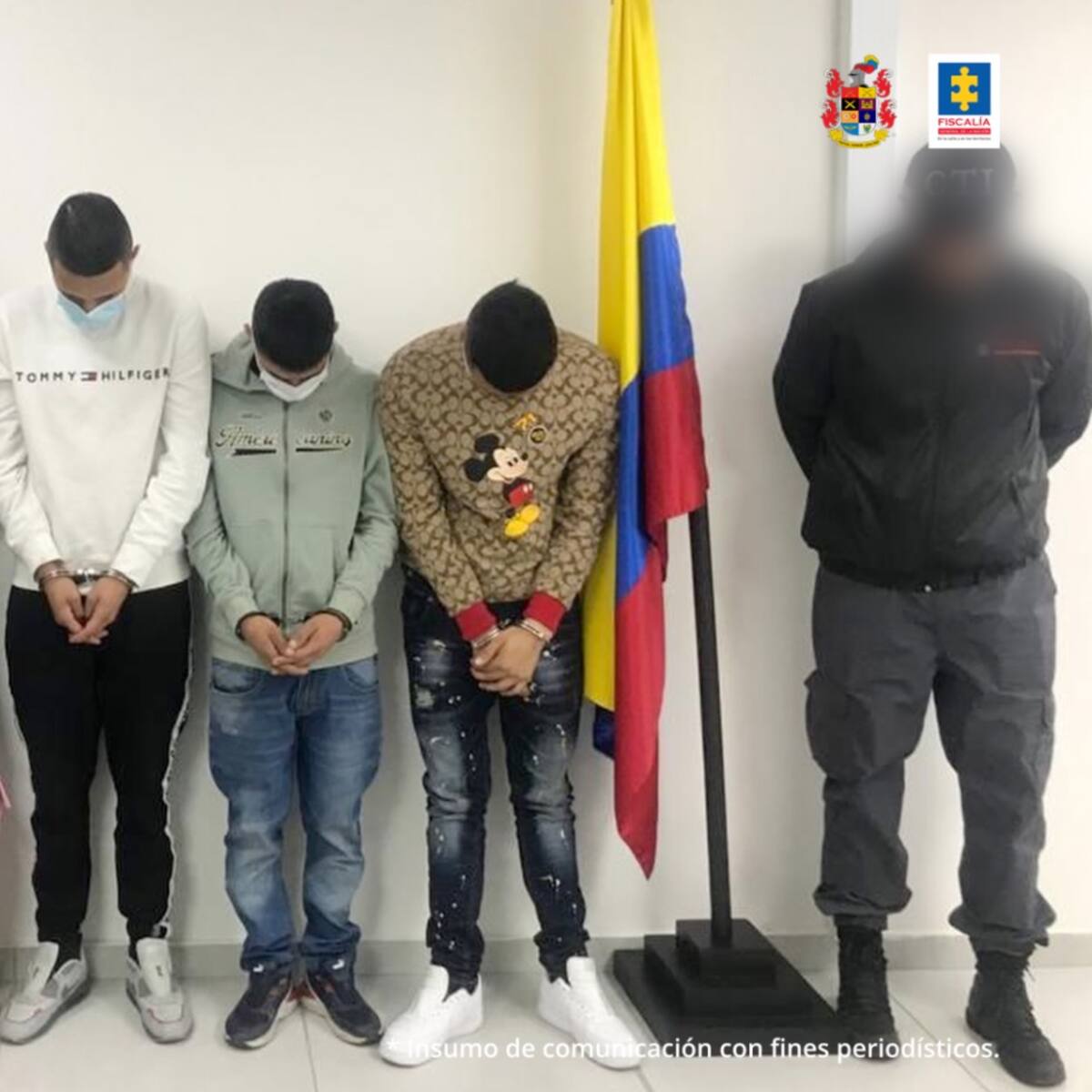A la cárcel banda responsable de robar viviendas en Bogotá y Cundinamarca