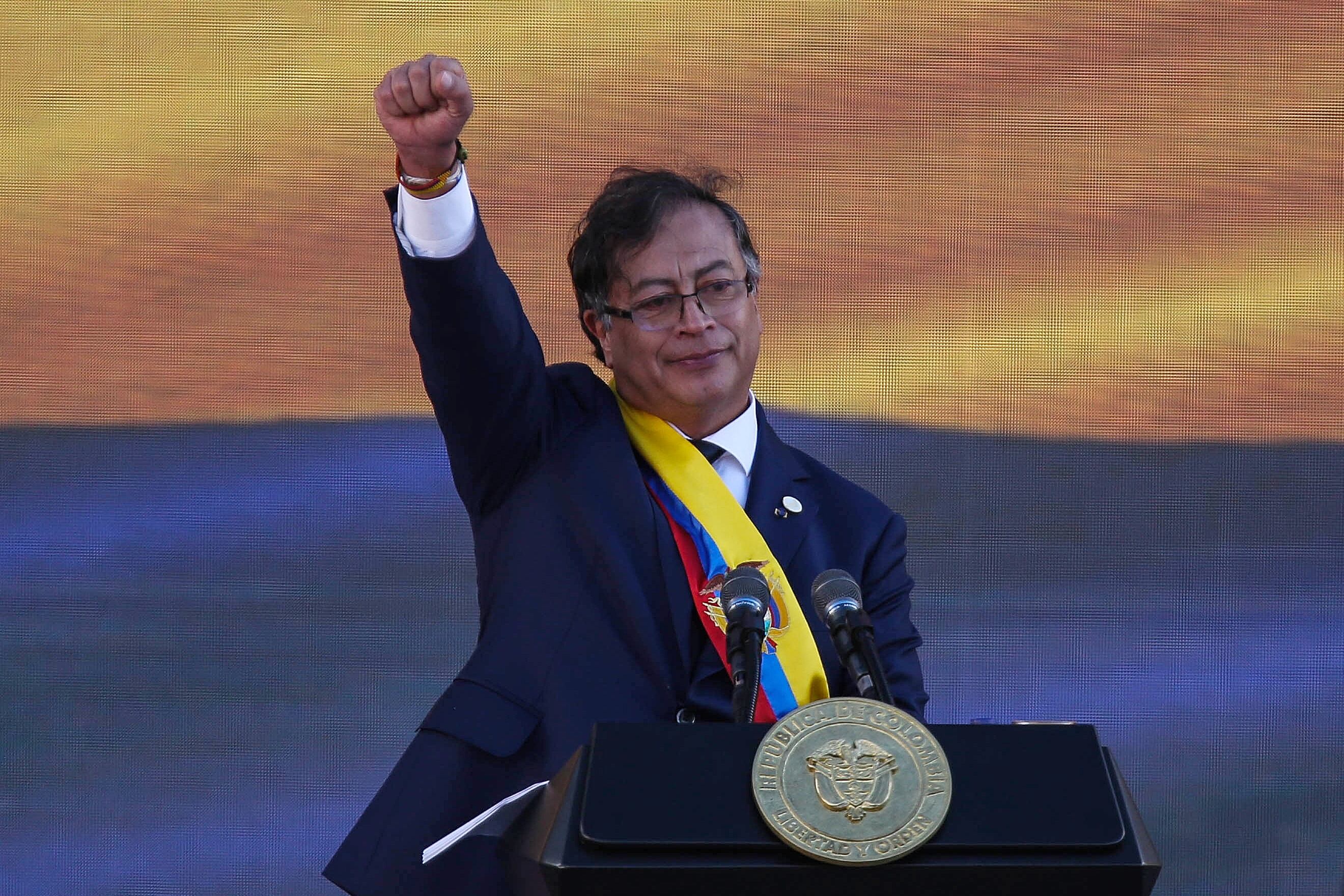 BOGOTÁ. Agosto 7 de 2022. Posesión Presidente Gustavo Petro y vicepresidenta Francia Márquez. (Colprensa - Camila Díaz)
