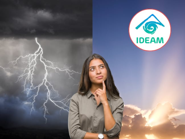 Imagen de referencia a clima para esta semana del 24 al 28 de noviembre, según el IDEAM/ Getty Images