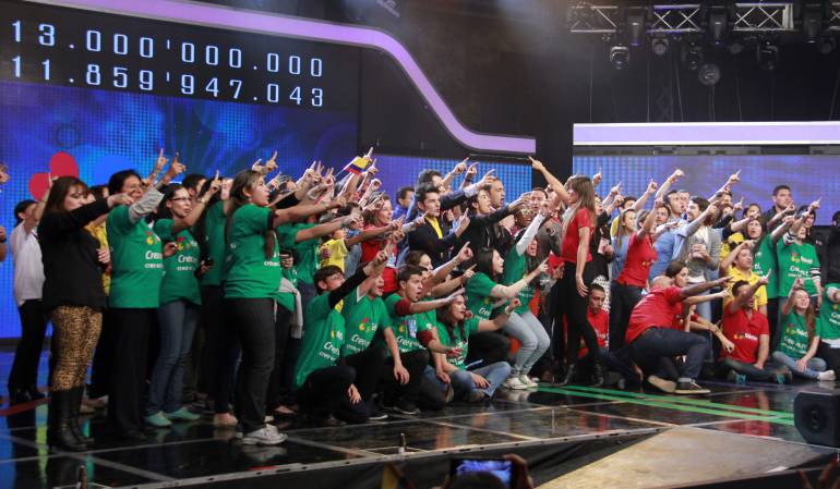 La meta de Teletón es llegar a los 13 mil millones de pesos.