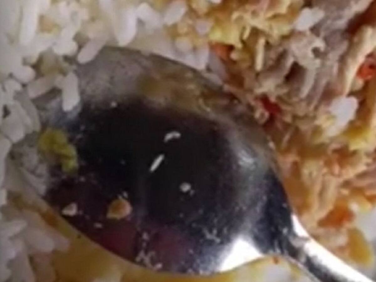 Larvas en ración del PAE en el Putumayo