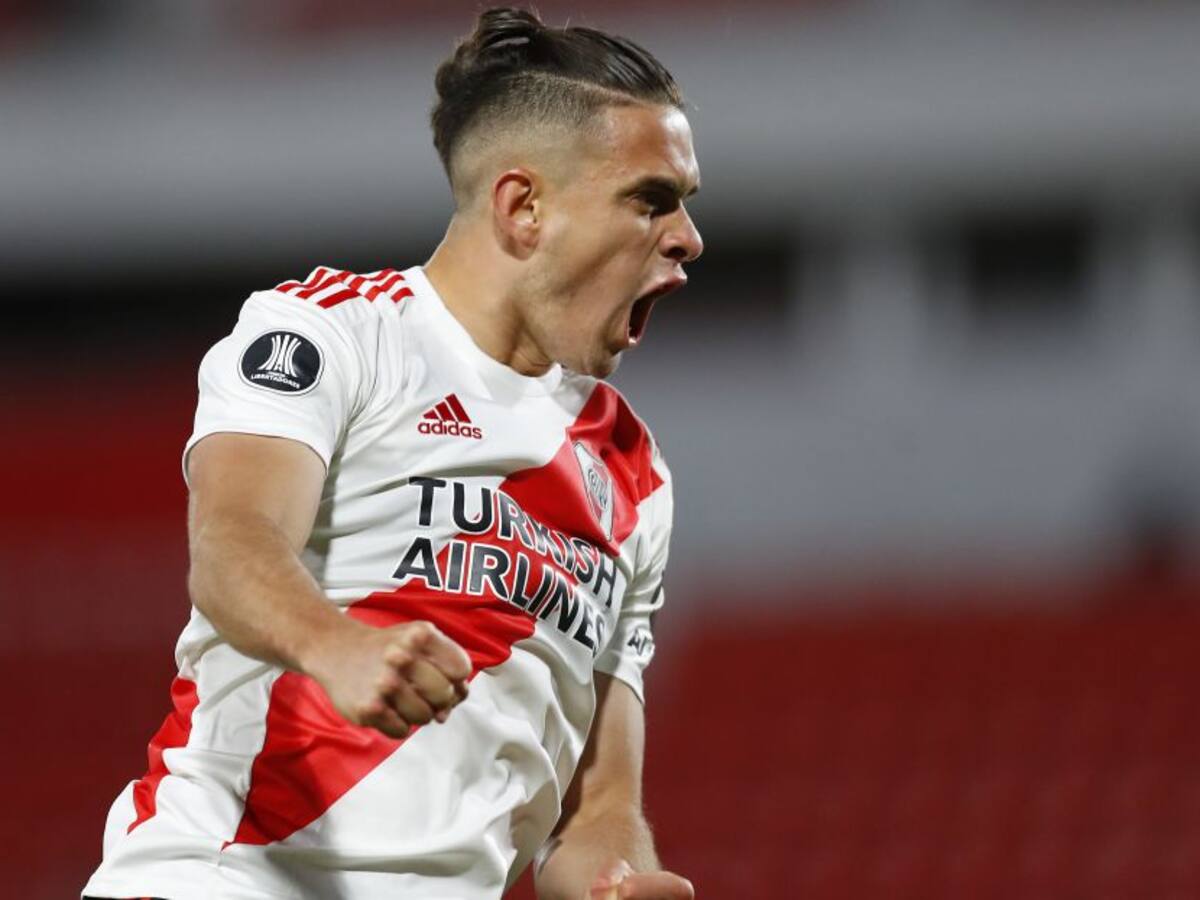 Con goles de Santos Borré y Carrascal, River Plate ganó en la Libertadores
