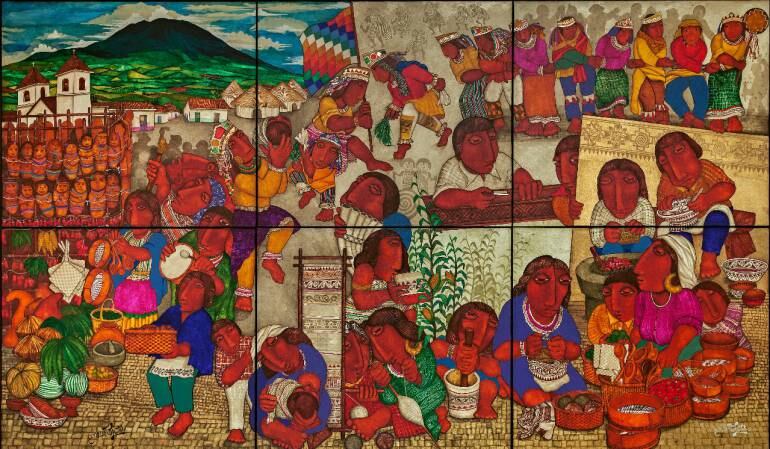 Sus obras cuentan historias