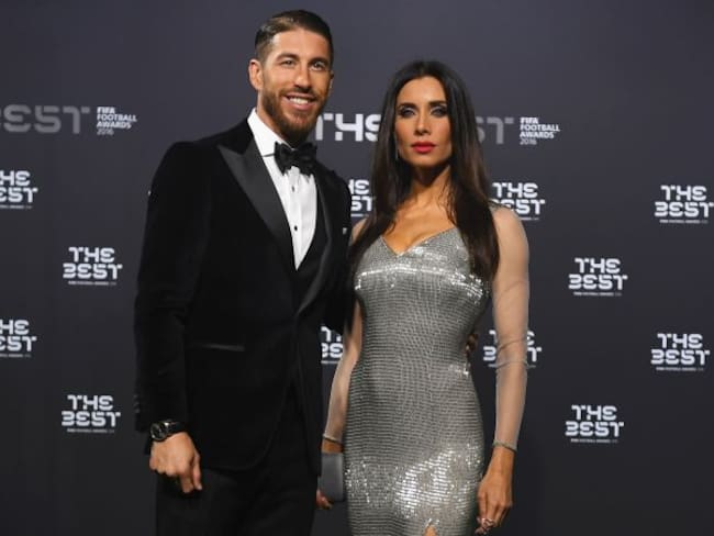 Sergio Ramos y su novia Pilar Rubio