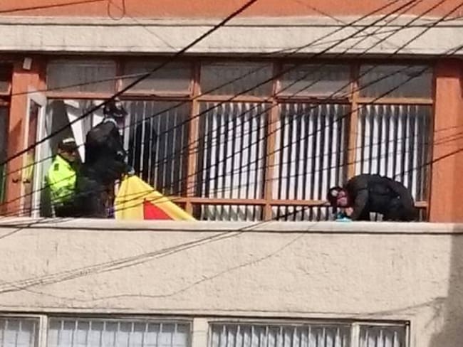 Investigan explosivo panfletario en Bogotá