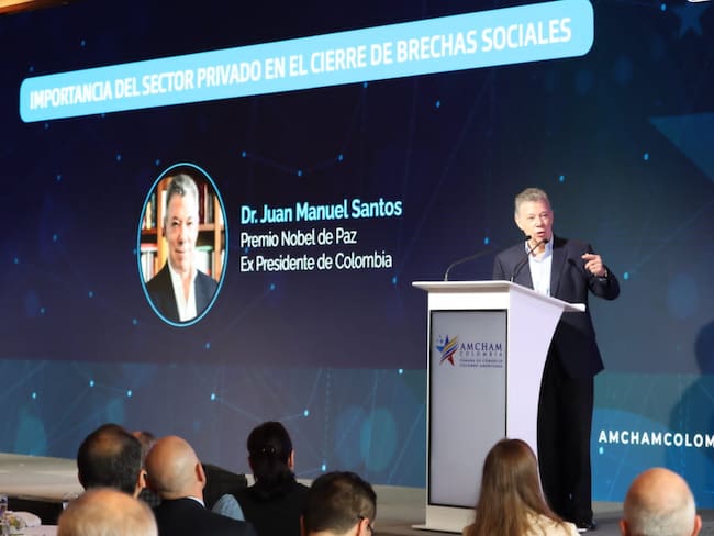 Expresidente Juan Manuel Santos. Foto: Cortesía.