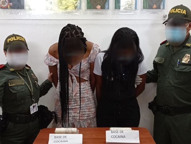 Todas fueron capturadas en el aeropuerto Rafael Núñez cuando pretendían salir del país