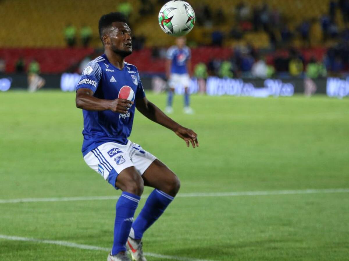 Millonarios recupera a Elvis Perlaza para semifinal de vuelta ante Junior