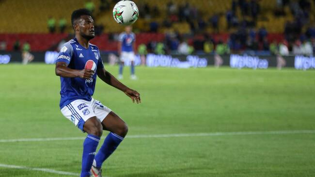 Elvis Perlaza, lateral derecho de Millonarios.