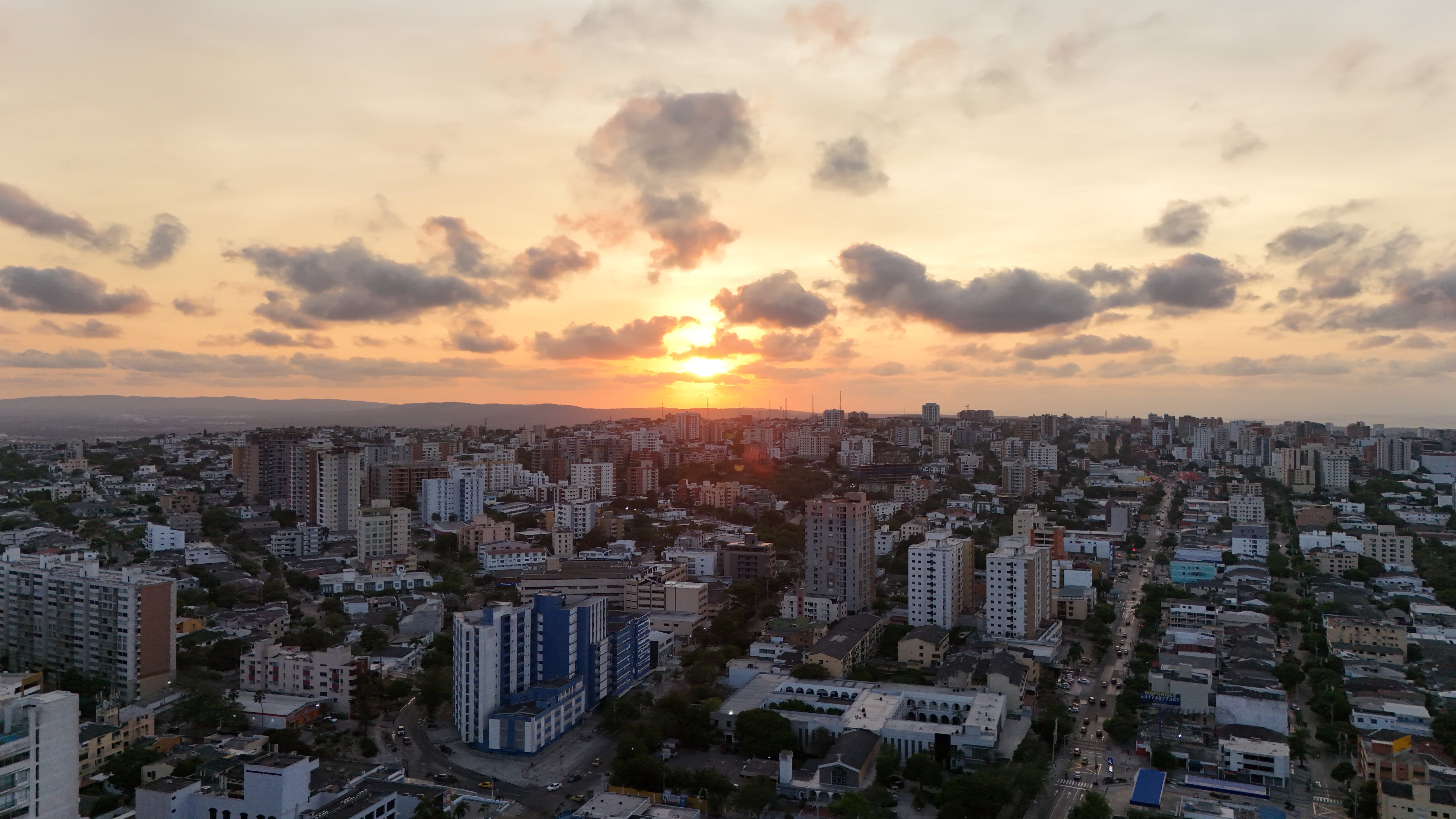 Panorámica de Barranquilla. Foto: Alcaldía de Barranquilla.