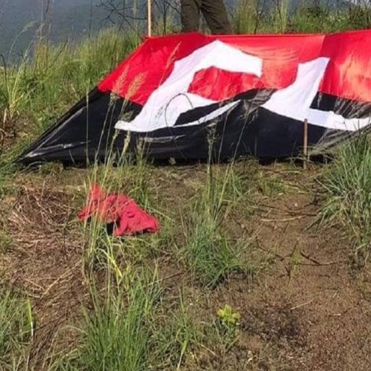 Policía llama a la calma ante banderas del ELN en distintos puntos de Cali