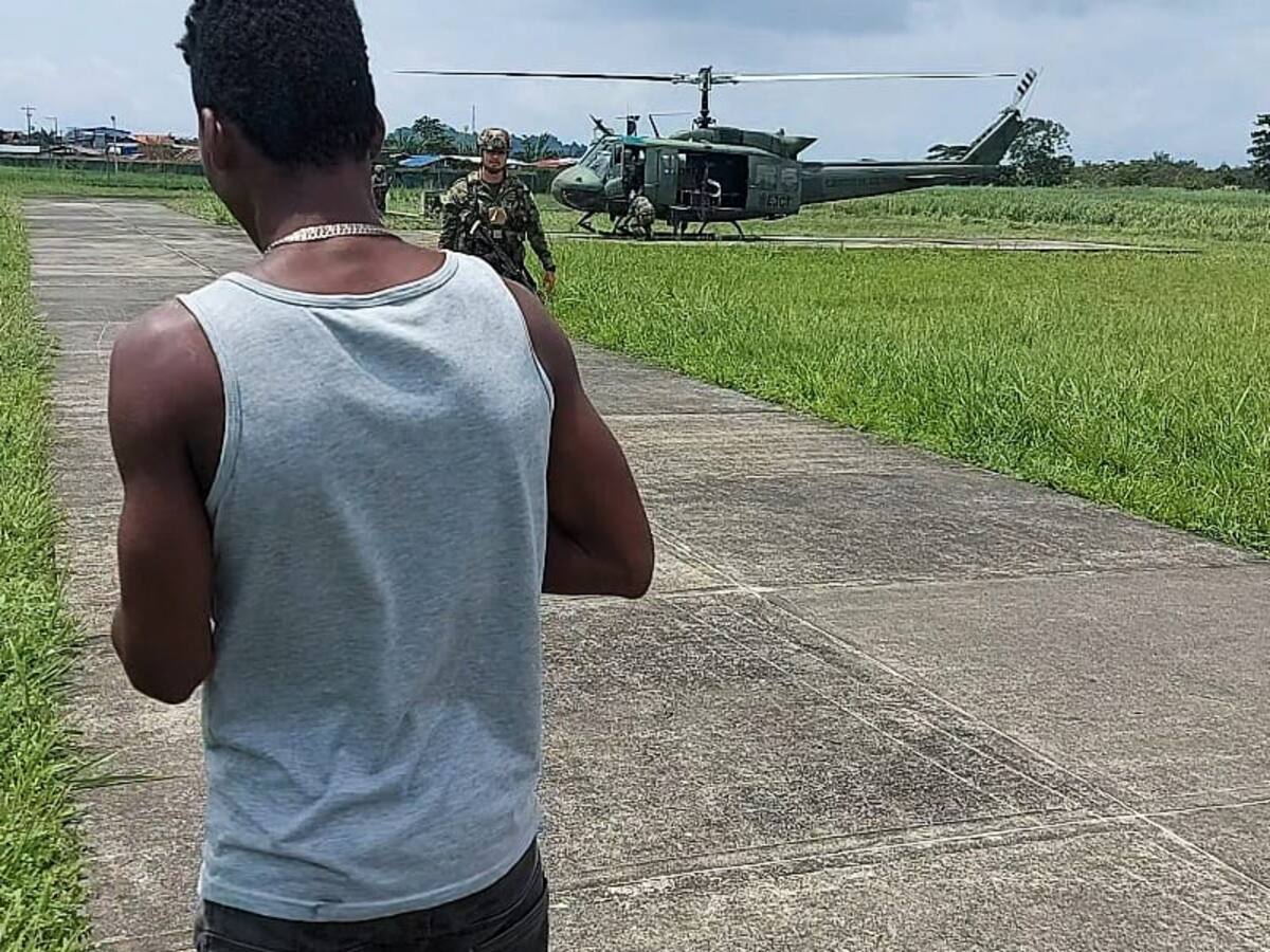 Menor de edad se entregó al Ejercito