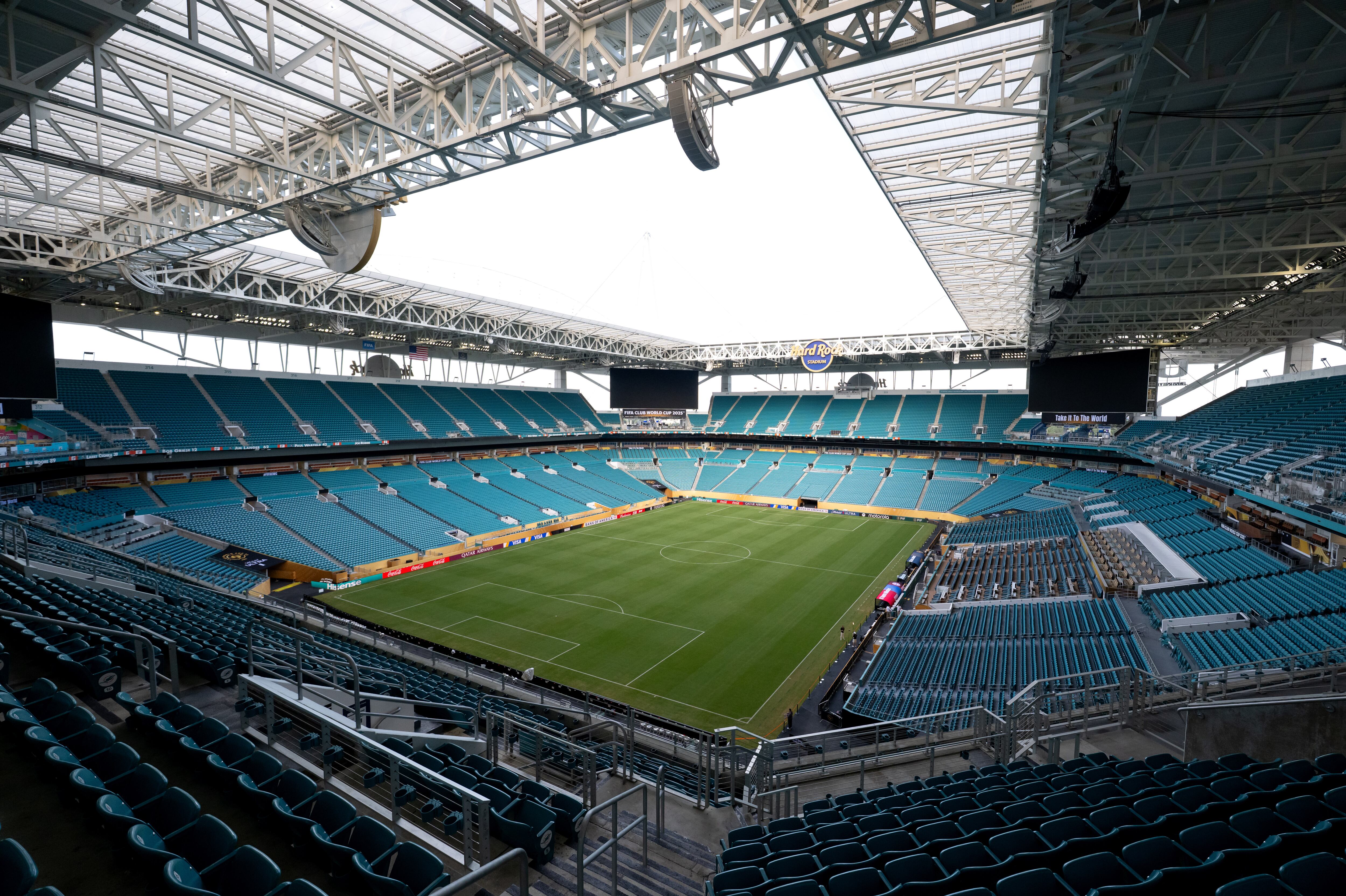 El Hard Rock Stadium recibió la final de la Copa América entre Colombia y Argentina en 2024. (Photo by Sven Hoppe/picture alliance via Getty Images)