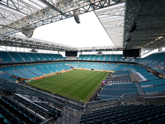 El Hard Rock Stadium recibió la final de la Copa América entre Colombia y Argentina en 2024. (Photo by Sven Hoppe/picture alliance via Getty Images)