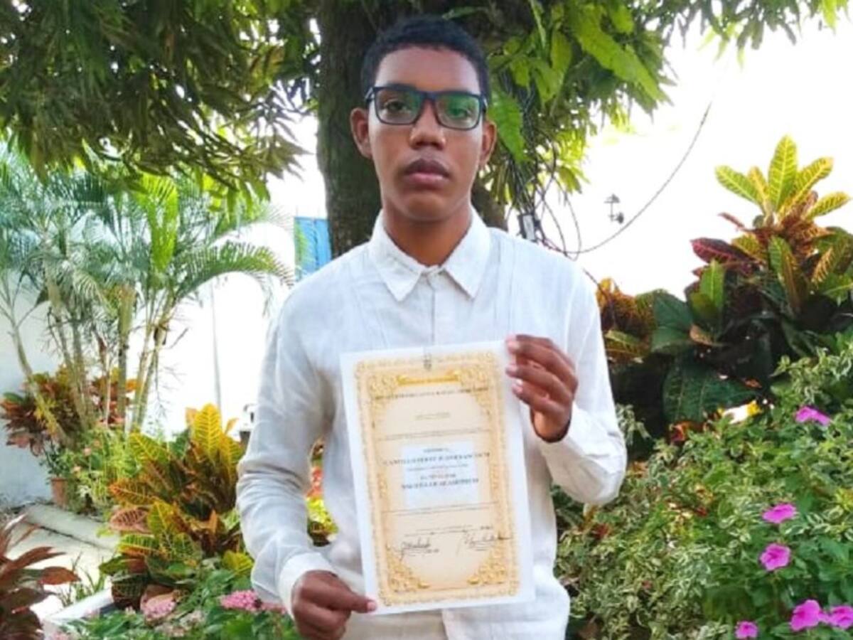 Institución Rafael Uribe Uribe tiene el mejor bachiller de María La Baja