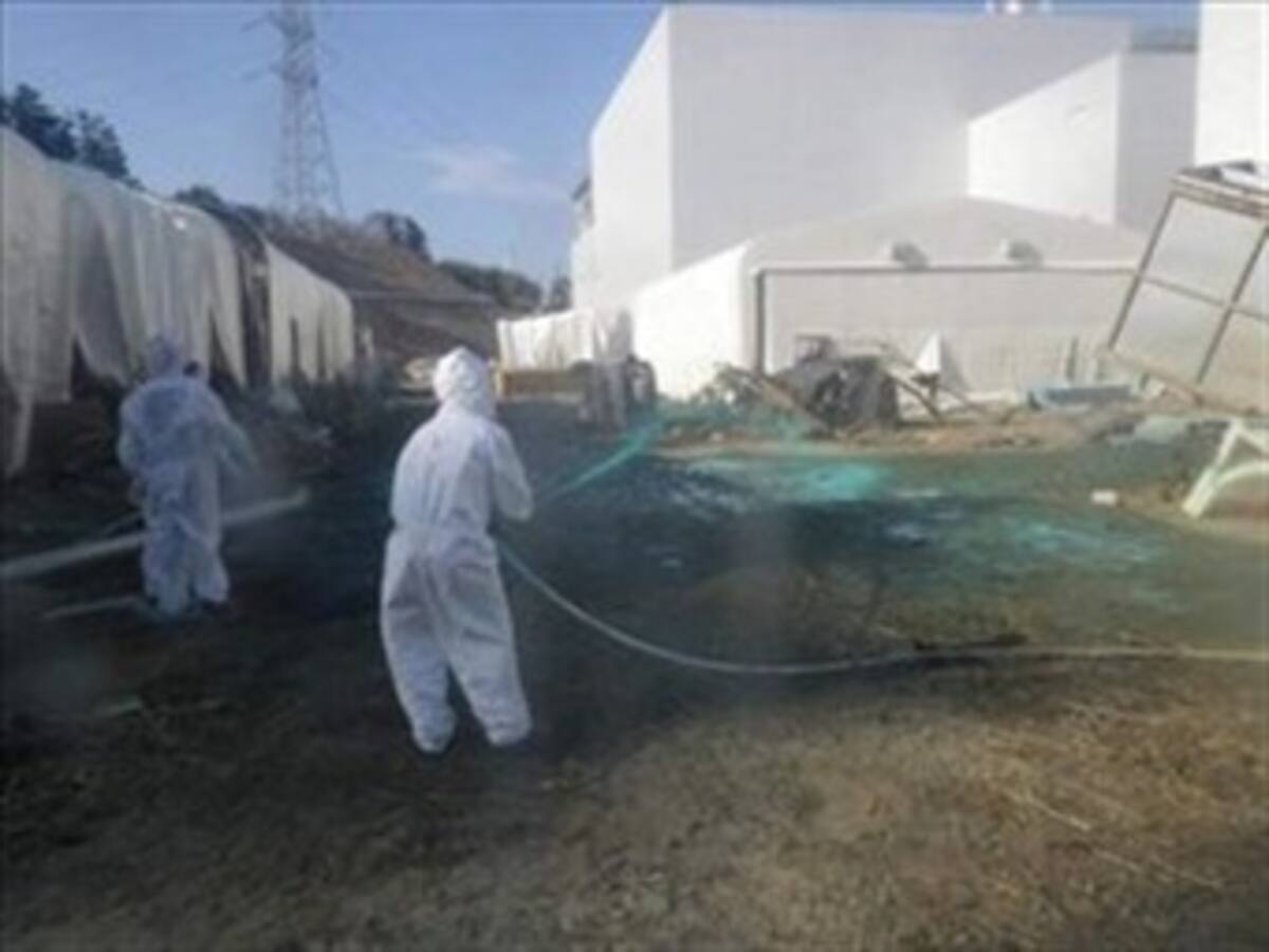 El nivel del agua radiactiva en Fukushima baja ligeramente, según TEPCO
