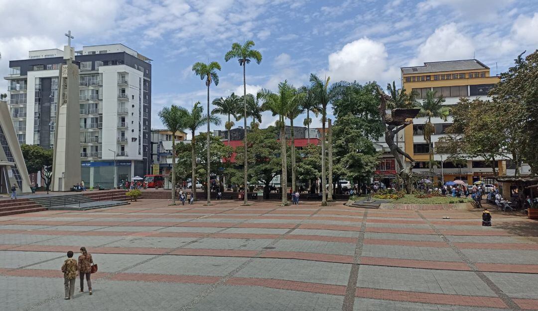 Plaza de Bolívar de Armenia