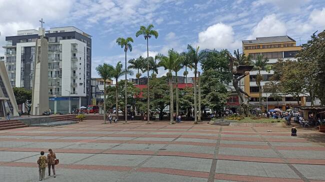 Plaza de Bolívar de Armenia