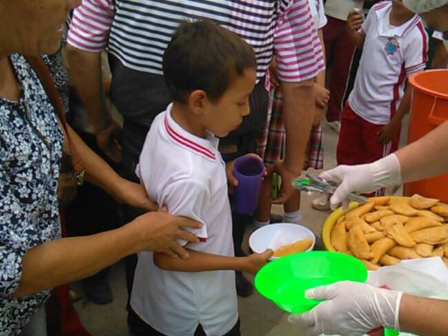 Comisión verifica denuncias sobre mala alimentación escolar en colegio de Aguachica