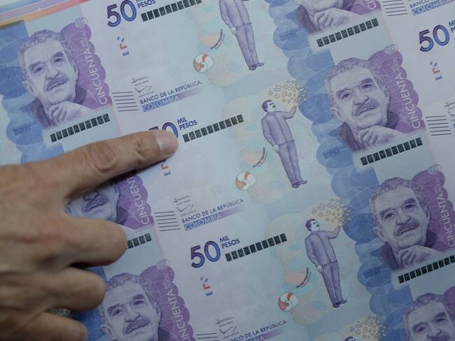 Imagen de referencia de billetes colombianos Foto: (Colprensa - Juan Páez).