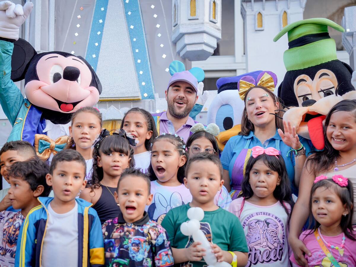Niños bolivarenses disfrutaron su día en eventos de la gobernación