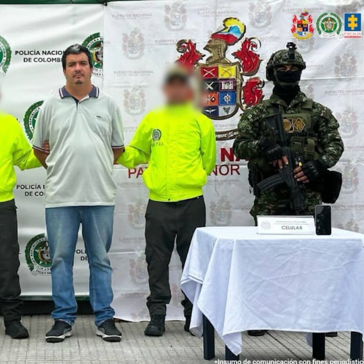 Capturada la primera persona relacionada con ataques contra la fuerza pública en Antioquia