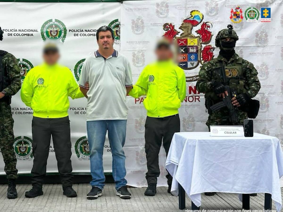 Capturada la primera persona relacionada con ataques contra la fuerza pública en Antioquia