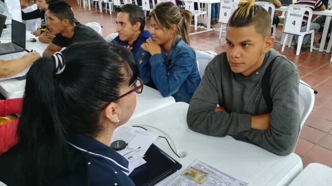 Venezolanos en censo