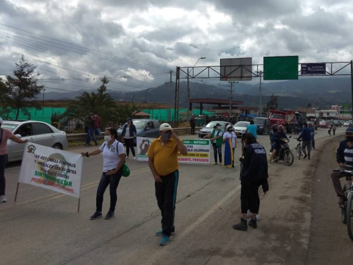 Alteraciones de orden público se registraron en Duitama, Sáchica y Sogamoso