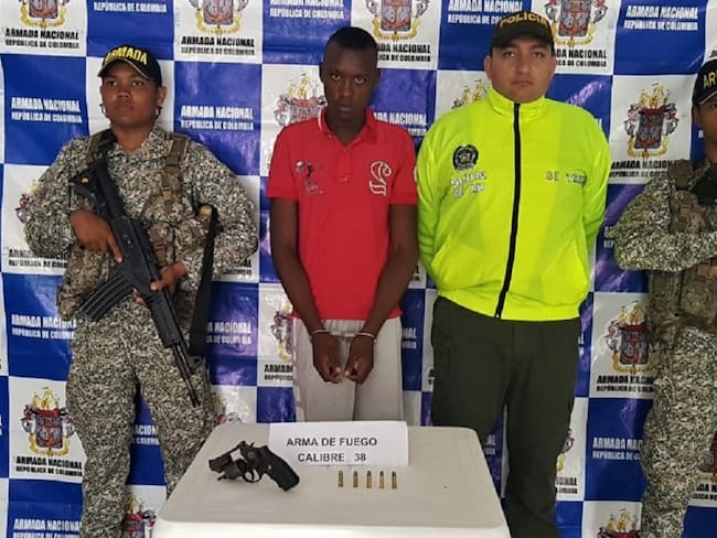 Armada de Colombia capturó a presunto autor de Crímenes en Guapi-Cauca
