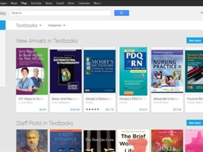 Google ahora vende y alquila libros