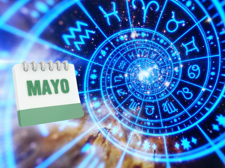 Ilustración alusiva al horóscopo y al mes de mayo (Fotos vía Getty Images)