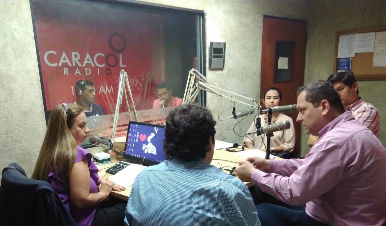 Debate Caracol Radio sobre valorización en Cúcuta.
