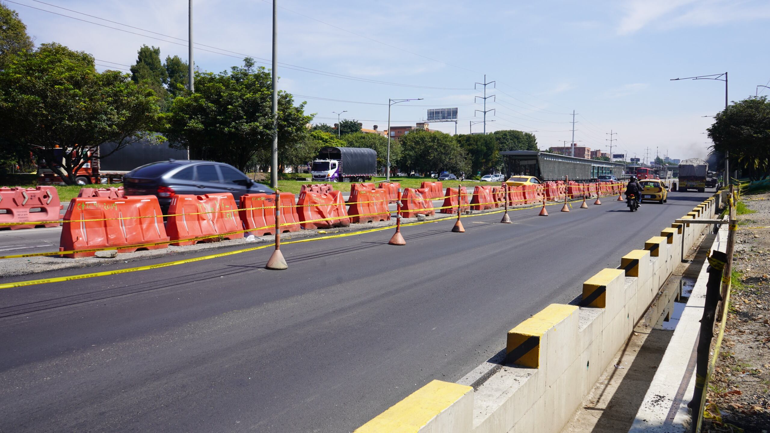Obra Autopista con calle 146