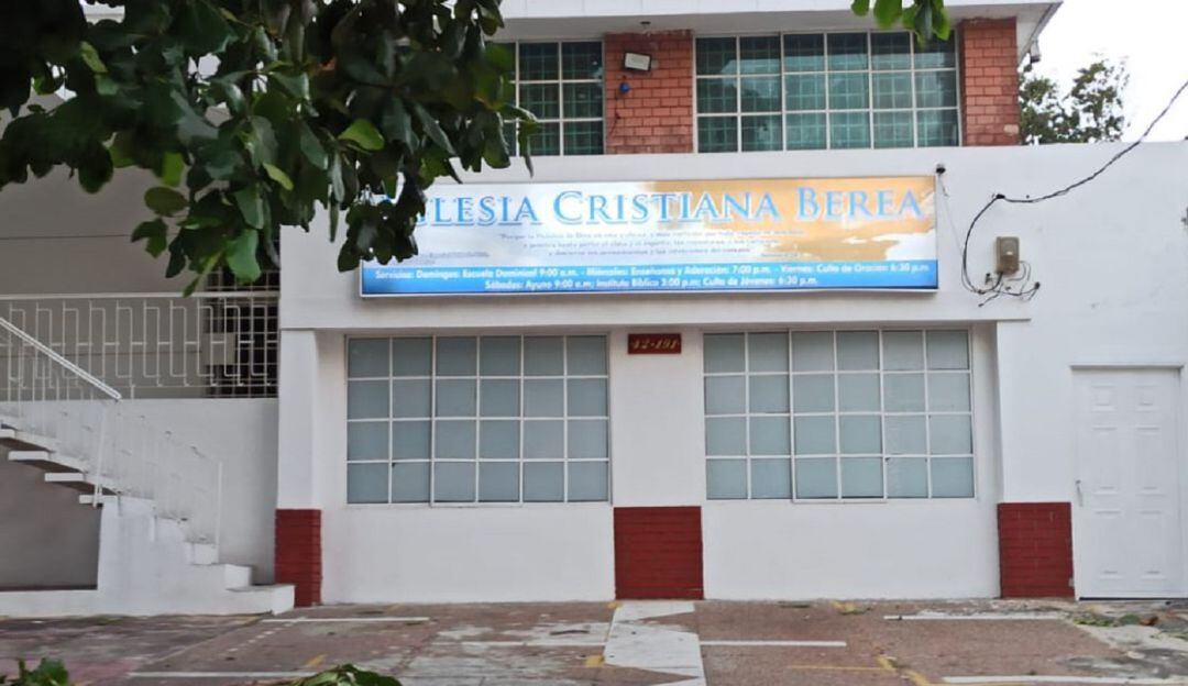 Fachada de iglesia Berea