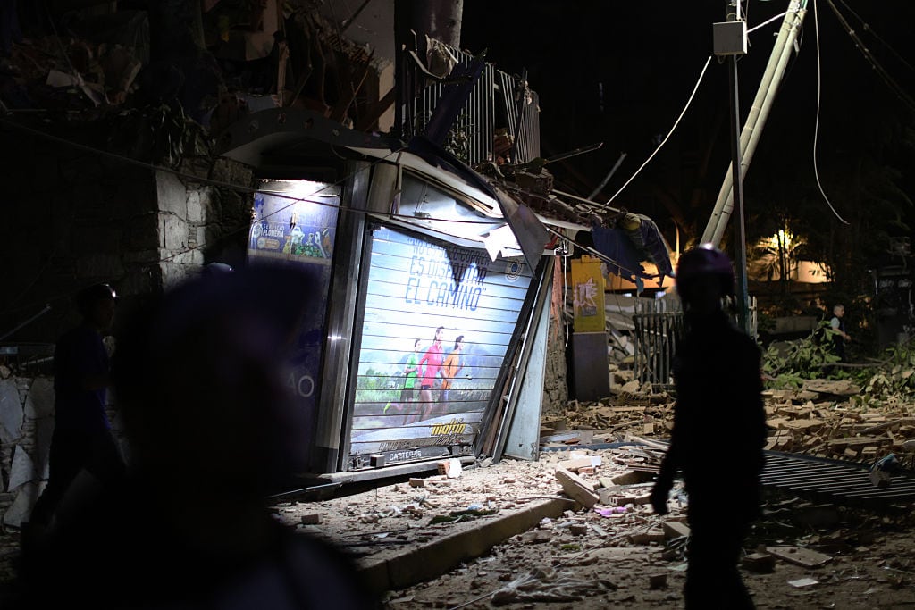 Terremoto en Venezuela. Foto: Jesús Vargas / Getty Images