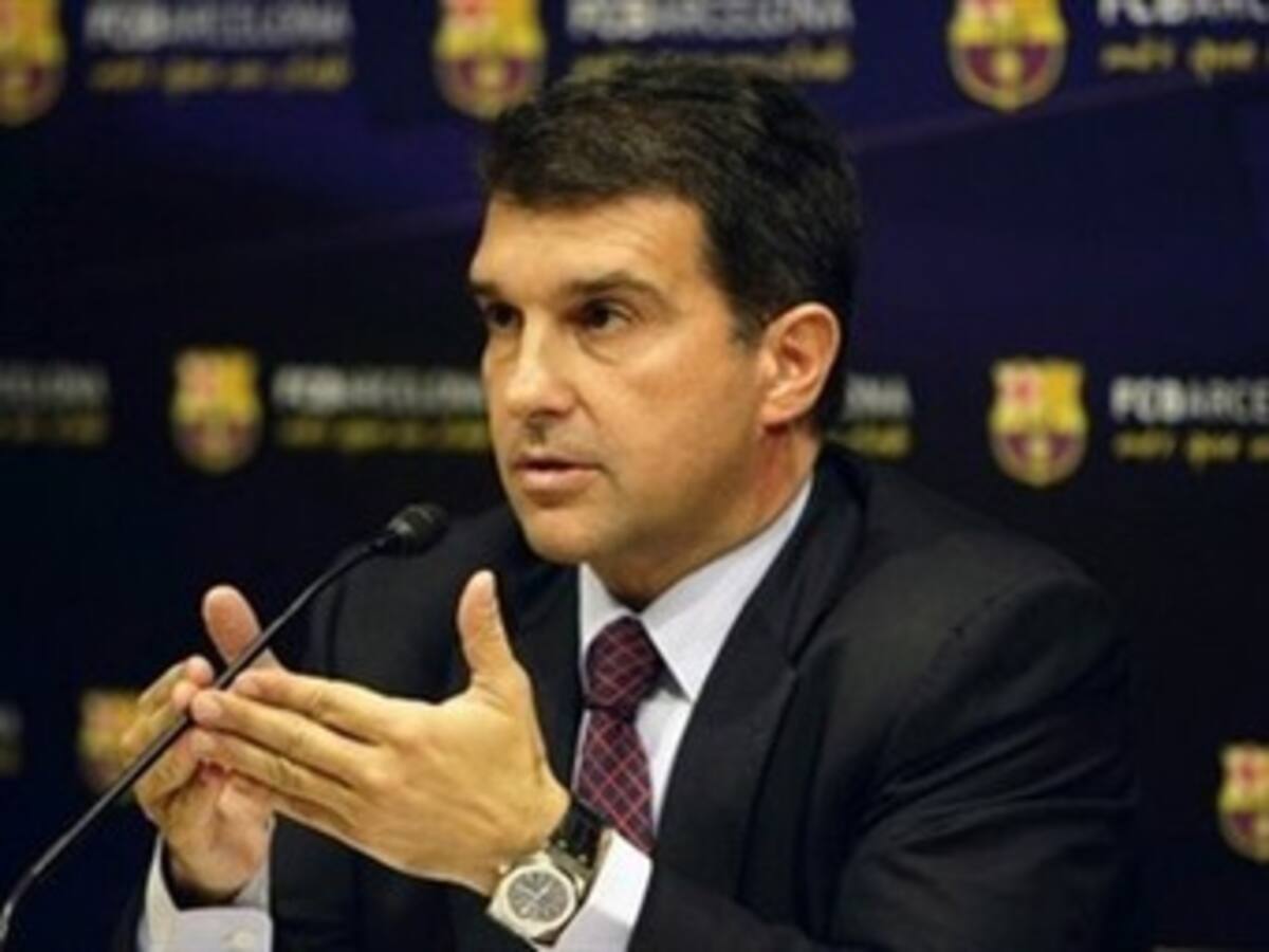 'En el Barcelona se priorizó la cantera a la cartera': Joan Laporta