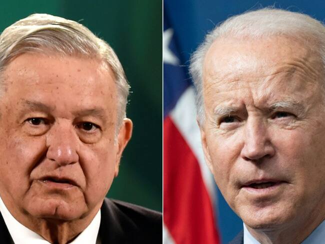 El presidente de México, Andrés Manuel López Obrador y el presidente de EE.UU., Joe Biden, se reunieron por primera vez este lunes. 