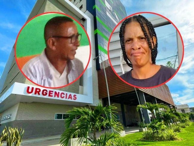 Ana Milena Cogollo Paredes, la víctima, y el presunto agresor, Adolfo Antonio Argumedo Flórez.