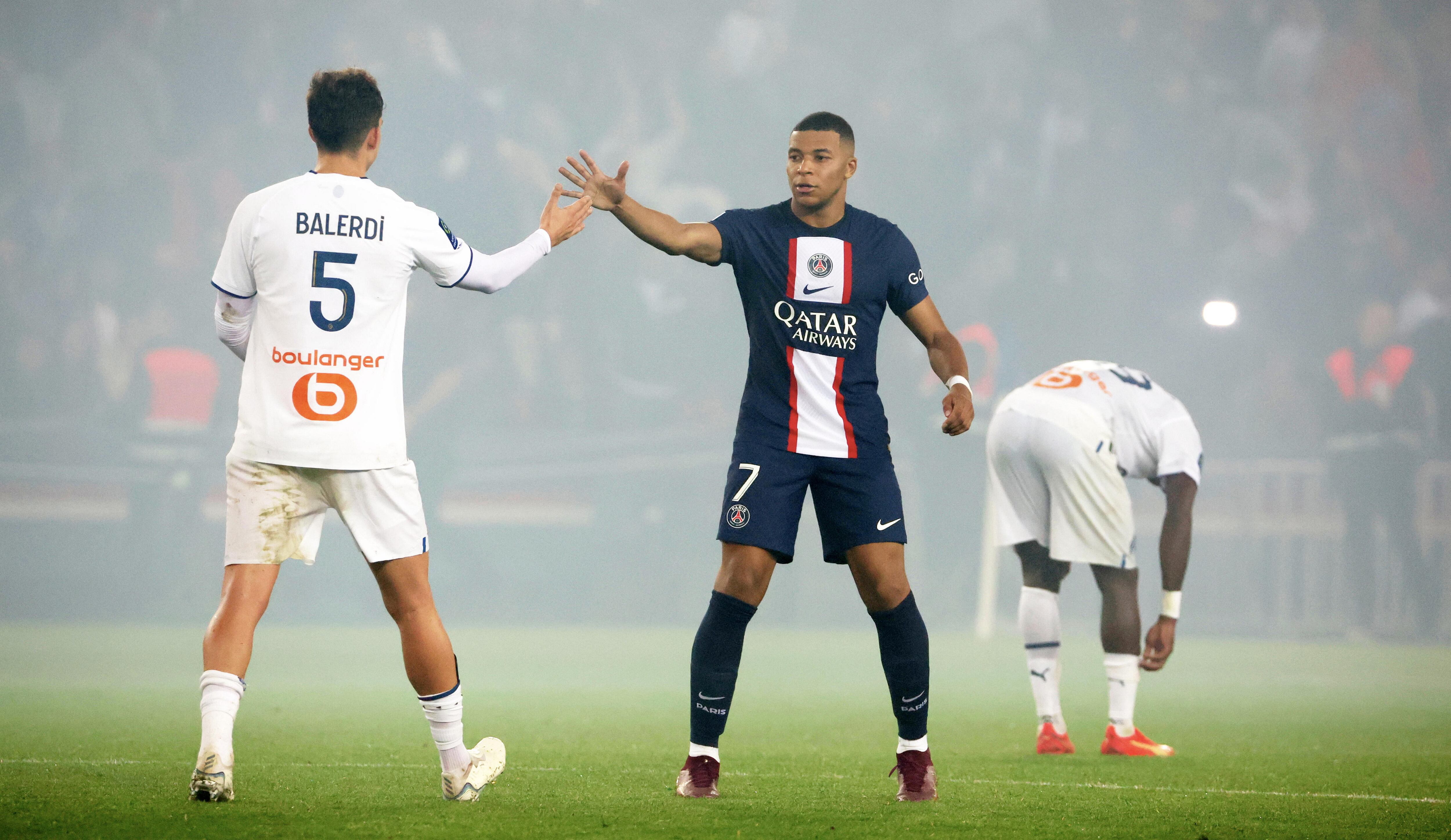 Kylian Mbappé, delantero estrella del PSG.