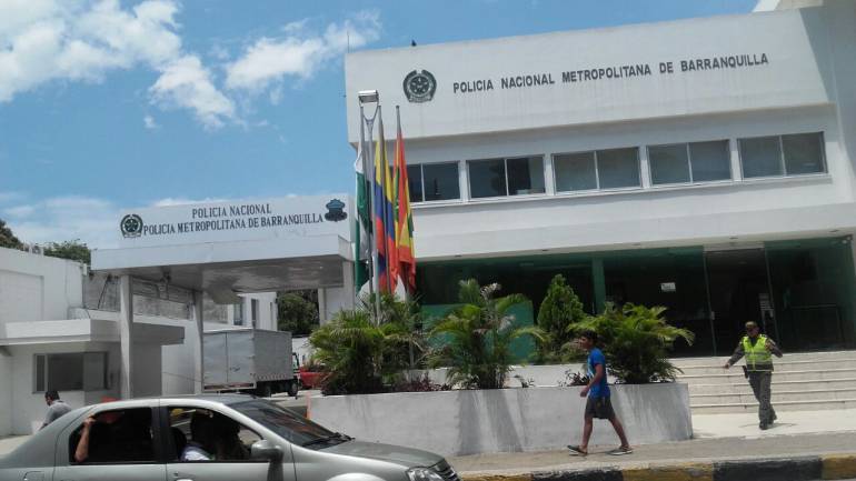 Comando Policía Barranquilla.