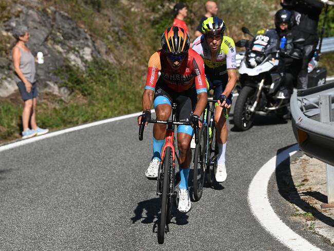 Santiago Buitrago en la Vuelta a España 2023. (Photo by Tim de Waele/Getty Images)