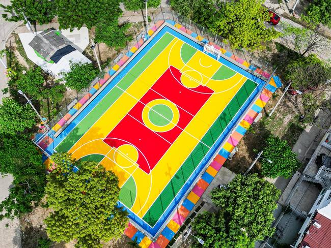 Tras más de 20 años de espera, ponen al servicio la cancha de la cuarta etapa de El Campestre