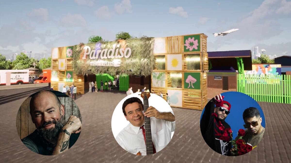 Santiago Cruz, Fruko y sus Tesos, R.K.M & Ken-Y estarán en Paradiso, el festín de Verano