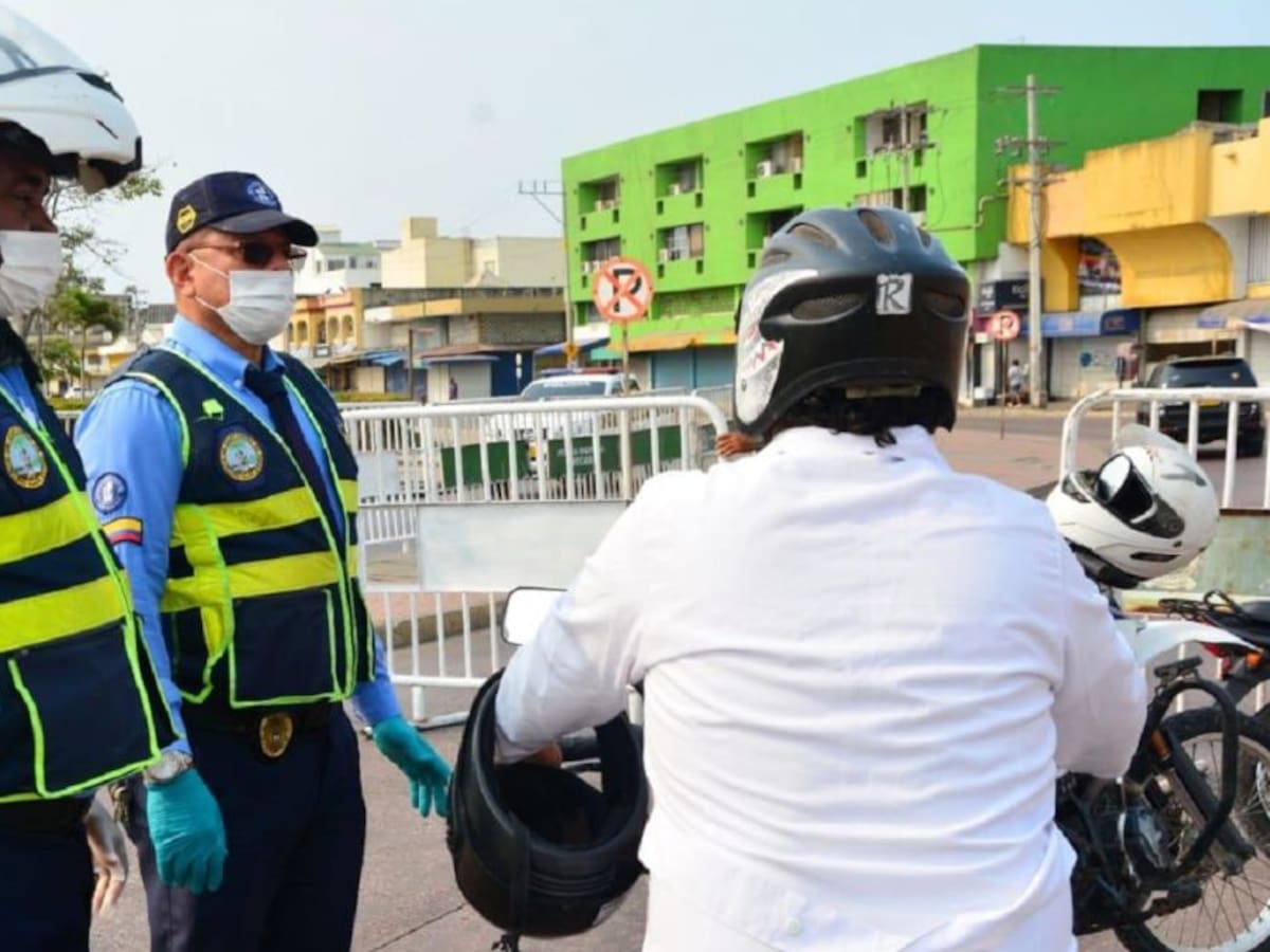 Nuevas restricciones para circulación de motocicletas en Cartagena