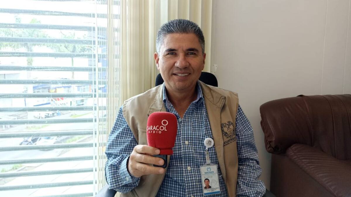 Claudio de Jesús Pulido, delegado registraduría, Quindío