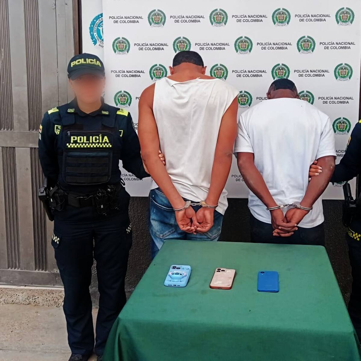 ‘El Lucho’ y ‘Estivens’, detenidos por presunto robo de celulares en Cartagena