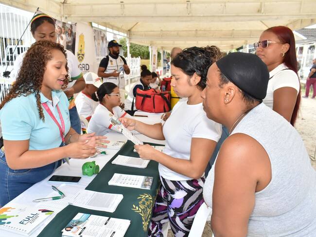 La María recibió jornada institucional que impactó a más de 600 habitantes