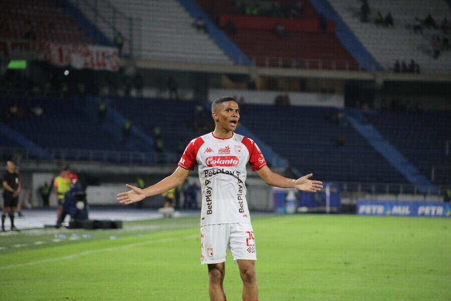 José Enamorado, volante de Independiente Santa Fe / Colprensa